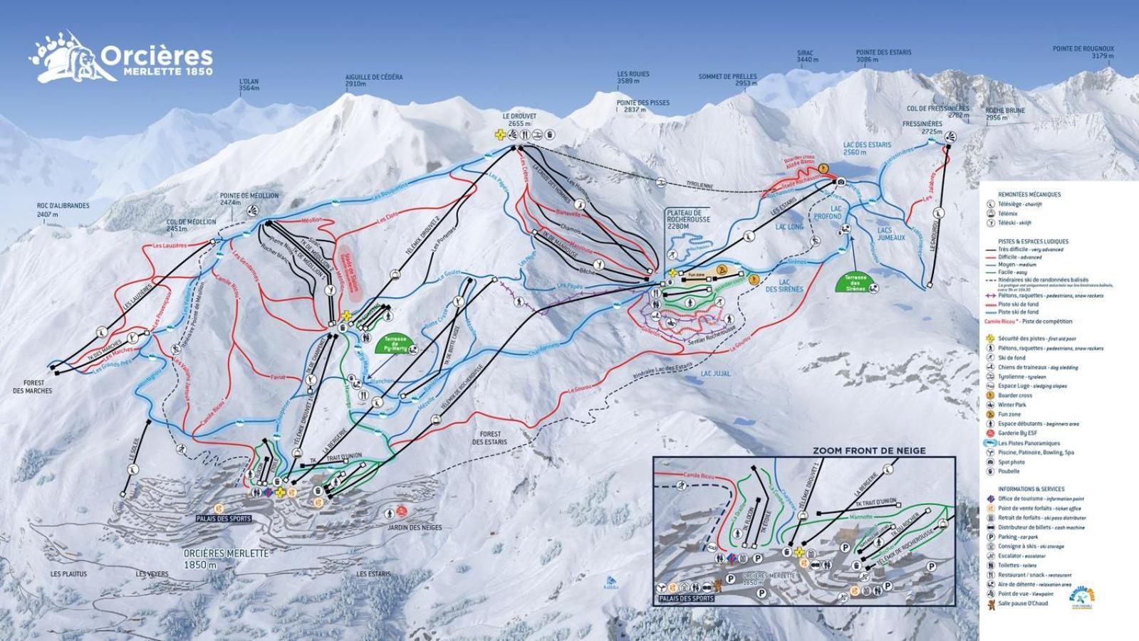 Studio Souplex Refait A Neuf Au Pied Des Pistes Orcieres Luaran gambar